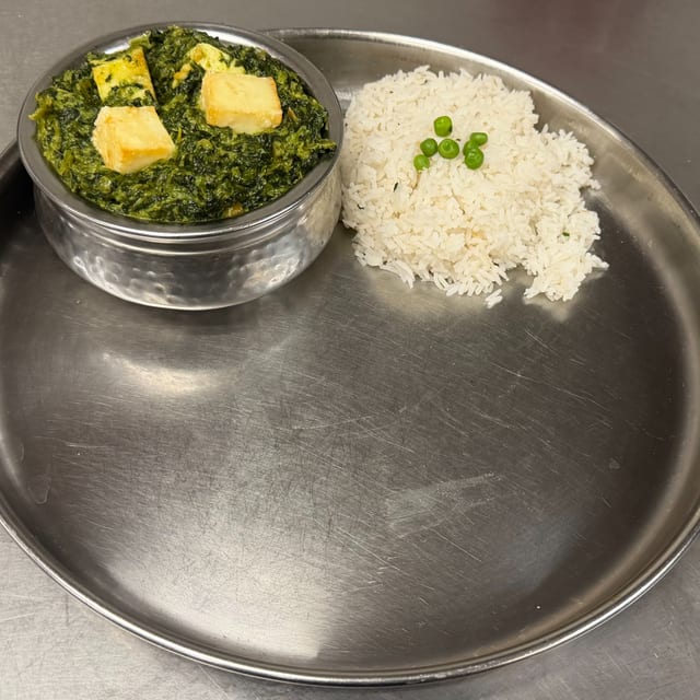 Saag Paneer Special.