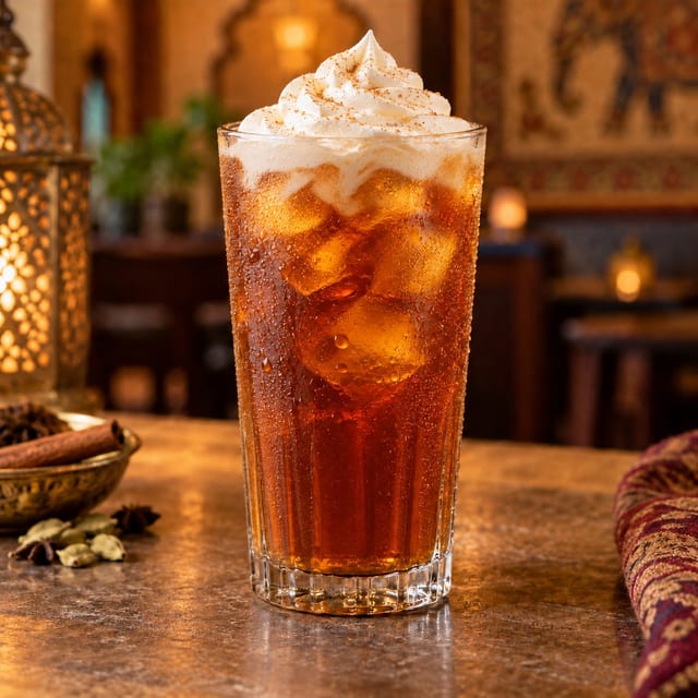 Iced chai.