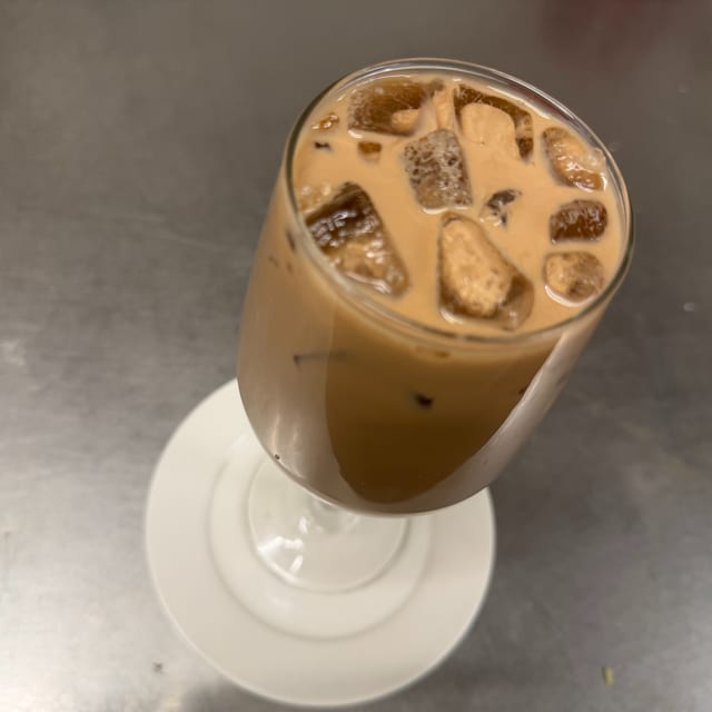 Iced chai.