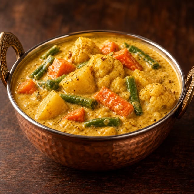 Navaratan - Vegetable Korma.