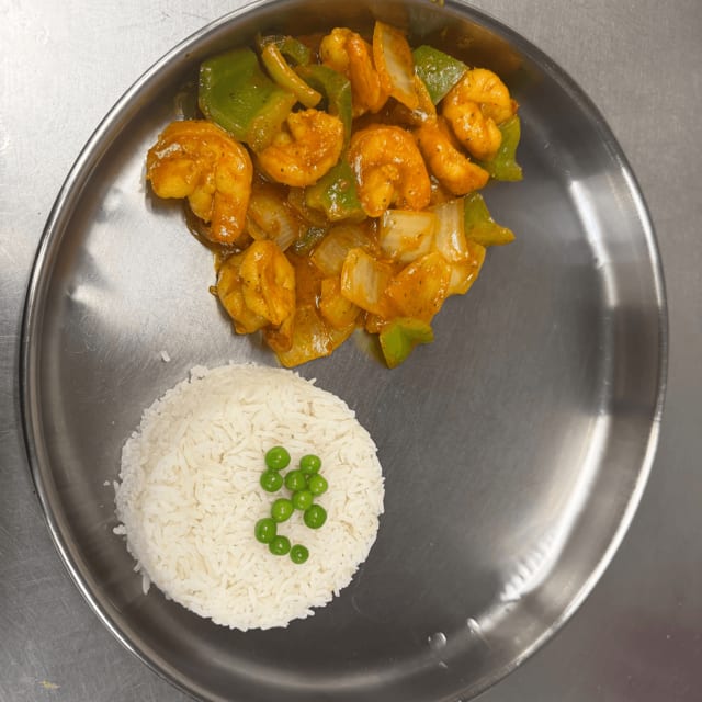 Shrimp Tandoori.